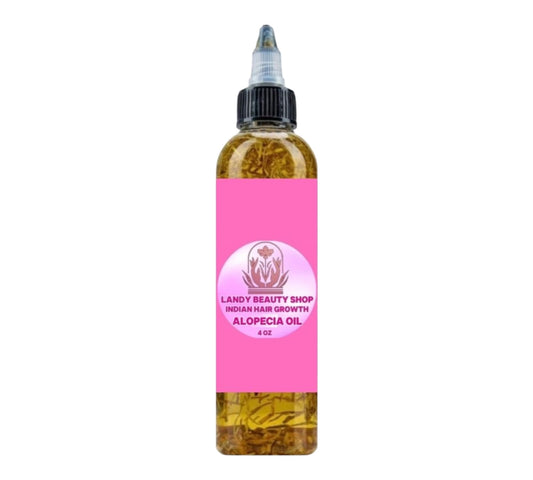 Alopecia hair growth oil